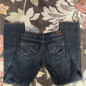 Vintage/Y2K X2 Women's Dark Blue Boot Cut Jeans